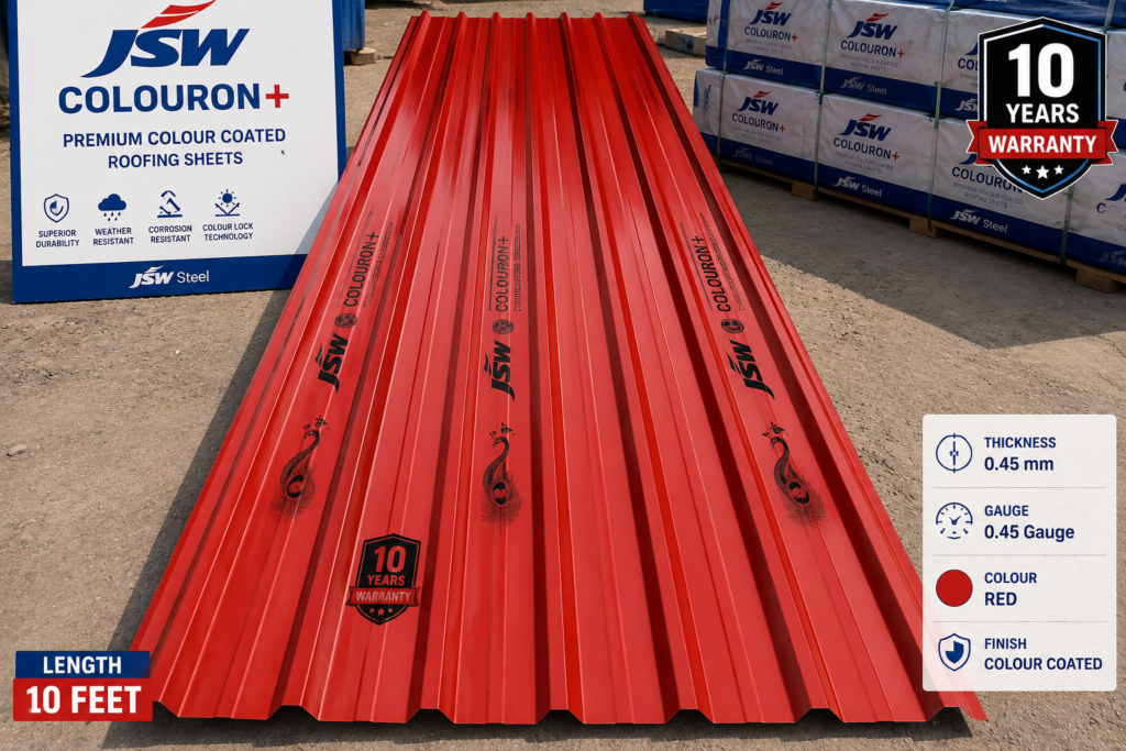 10 Feet JSW Coloron Plus 0.45 mm,