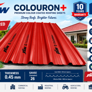 12 Feet JSW Coloron Plus 0.45 mm,