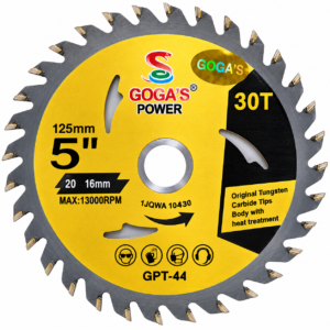 5 Inch Wood Cutting Blade – 30T TCT Saw Blade | Goga’s Power