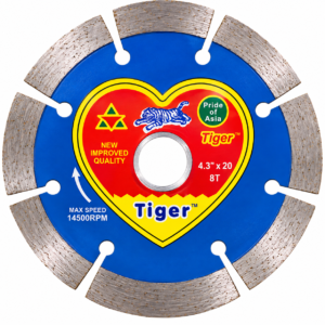 4 Inch Marble & Granite Cutting Wheel – 8T Diamond Cutting Blade | Tiger
