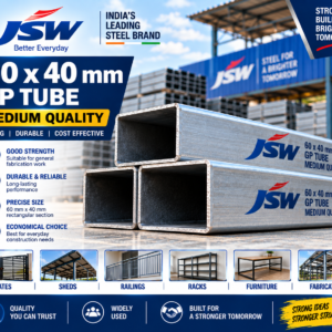 60 × 40 mm JSW Tube - Medium