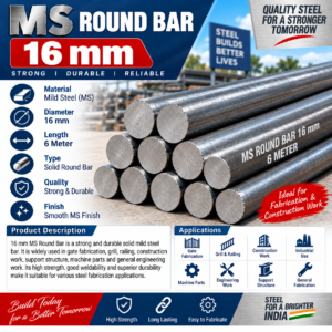 MS Round Bar 16 mm