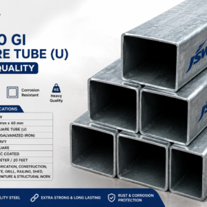 40×40 MM GP Square Tube – Heavy