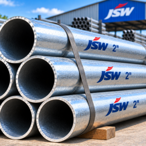 2 Inch JSW Round Pipe