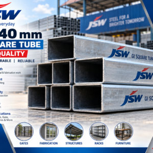 20×40 mm JSW Tube – Heavy Quality