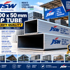 100 × 50 mm JSW GP Tube – Heavy Quality